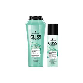Gliss 500ml Nutribalance Şampuan + 360ml Saç Kremi