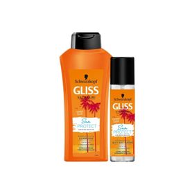 Gliss 525 ml Sun Protect Şampuan + 200 ml Sun Protect Sıvı Saç Kremi