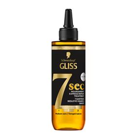 Gliss 7sec Ekspres Onarıcı Bakım Oil Nutritive 200 ml Sıvı Saç Kremi