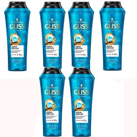 Gliss Aqua Revive 6x400 ml Şampuan