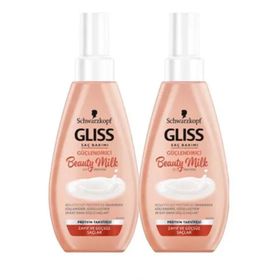 Gliss Beauty Milk 2x150 ml Güçlendirici Saç Bakım Spreyi