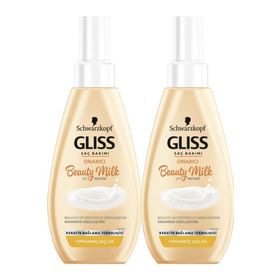 Gliss Beauty Milk Onarıcı Süt Proteini 150x2 ml Saç Bakım Kremi
