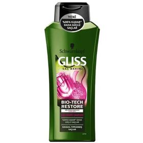 Gliss Bio-Tech 360 ml Restore Hassas Yıpranmış Saçlar İçin Güçlendirici Şampuan