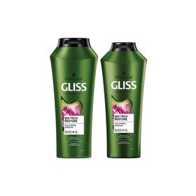 Gliss Bio-Tech 500 ml Güçlendirici Şampuan+Bio-Tech 360 ml Şampuan Seti