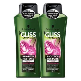 Gliss Bio-Tech 525 ml x 2 Güçlendirici Şampuan