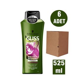 Gliss Bio-tech Güçlendirici 6x525 ml Şampuan