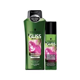 Gliss Bio-Tech Restore 360 ml Şampuan + 200 ml Saç Kremi