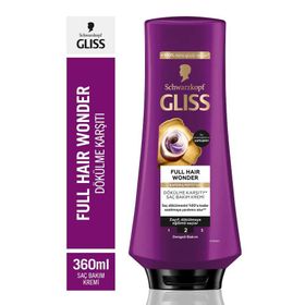 Gliss Full Hair Wonder 360 ml Dökülme Karşıtı Saç Bakım Kremi