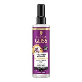 Gliss Full Hair Wonder Dökülme Karşıtı 3x200 ml Sıvı Saç Kremi