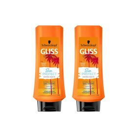Gliss Güneş Sonrası Yıpranmış Saçlar 2x360 ml Saç Koruyucu Kremi