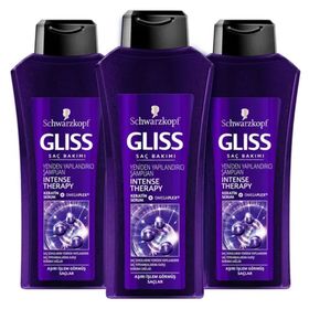 Gliss Intense Therapy 3x550 ml Şampuan