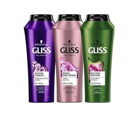 Gliss Intense Therapy 500 ml Şampuan + Serum Deep Repair 500 ml Şampuan + Bio-Tech Restore 500 ml Şampuan