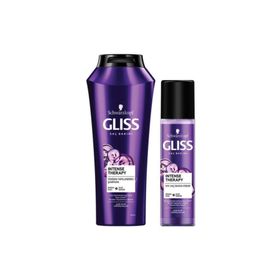 Gliss Intense Therapy 500 ml Yeniden Yapılandırıcı Şampuan + Intense Therapy 200 ml Sıvı Saç Kremi