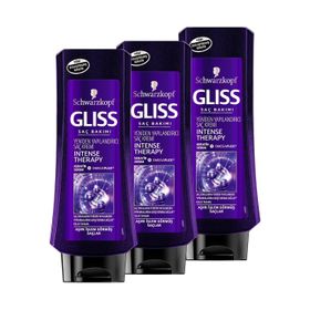 Gliss Intense Therapy Yeniden Yapılandırıcı 3x360 ml Saç Kremi