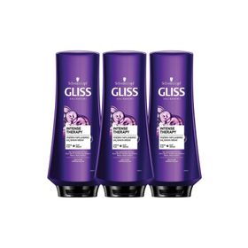 Gliss Intense Therapy Yeniden Yapılandırıcı 3x360 ml Saç Kremi