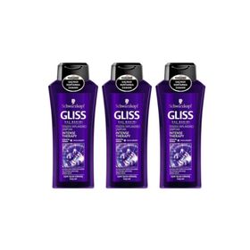 Gliss Intense Therapy Yeniden Yapılandırıcı 3x360 ml Şampuan