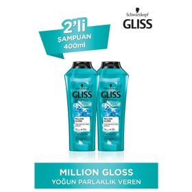 Gliss Million Gloss 2x400 ml Şampuan