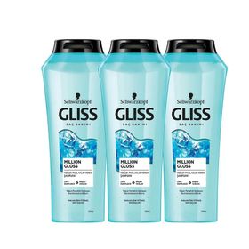 Gliss Million Gloss 3x360 ml Şampuan
