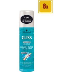 Gliss Million Gloss 6x200 ml Saç Kremi