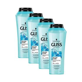 Gliss Million Gloss Yoğun Parlaklık Veren 4x500 ml Şampuan