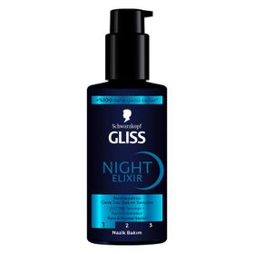 Gliss Night Elixir 100 ml Kuru ve Normal Saçlar Nemlendirici Gece Saç Bakım Serumu