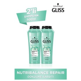 Gliss Nutribalance 2x500 ml Şampuan