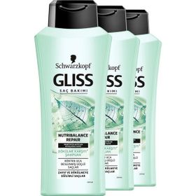 Gliss Nutribalance 3x360 ml Şampuan