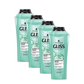 Gliss Nutribalance Repair 4x400 ml Saç Dökülmesine Karşı Şampuan