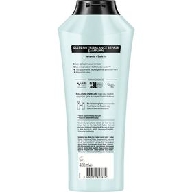 Gliss Nutribalance Repair 4x400 ml Saç Dökülmesine Karşı Şampuan