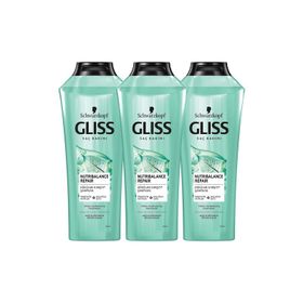 Gliss Nutribalance Repair Saç Dökülmesi Karşıtı 3x360 ml Şampuan