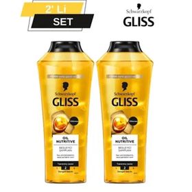 Gliss Oil Nutritive 2x400 ml Şampuan
