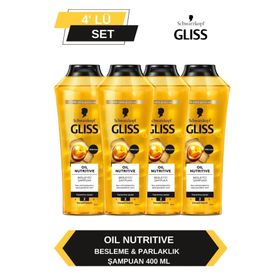 Gliss Oil Nutritive 4x400 ml Şampuan