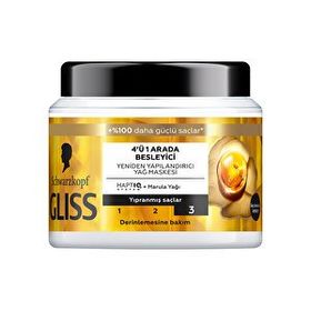 Gliss Oil Nutritive Besleyici Yeniden Yapılandırıcı 400 ml Yağ Maskesi