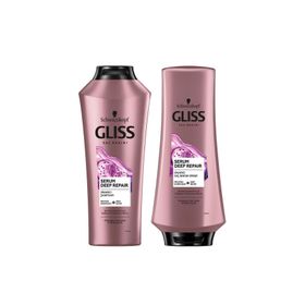 Gliss Serum Deep Repair 360 ml Şampuan + 200 ml Saç Kremi