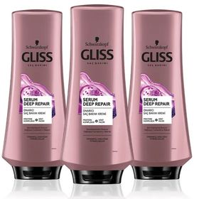 Gliss Serum Deep Repair 3x360 ml Saç Kremi