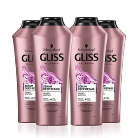 Gliss Serum Deep Repair Onarıcı 4x360 ml Şampuan