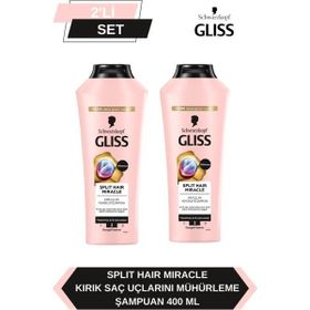 Gliss Split Hair Miracle 2x400 ml Şampuan