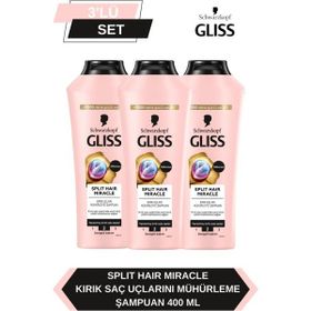 Gliss Split Hair Miracle 3x400 ml Şampuan