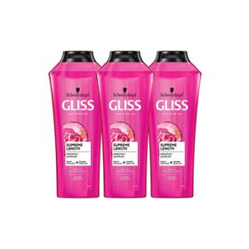 Gliss Supreme Length 3x360 ml Şampuan