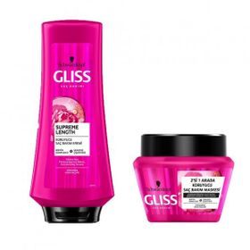 Gliss Supreme Length Saç Bakım Seti