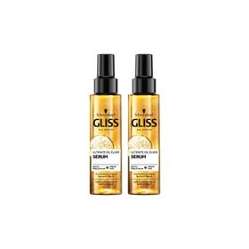 Gliss Ultimate Oil Elixir Besleyici 2x100 ml Saç Bakım Serumu