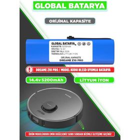 Global Dreame Z10 Pro 14.4 V 5200 Mah Akıllı Robot Süpürge Bataryası