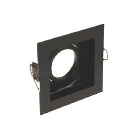 Global K2 KDA824 50W GU5.3 Siyah Metal Kare Spot