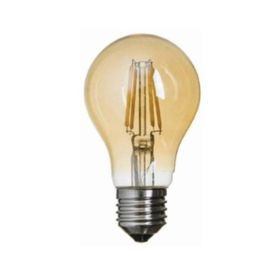 Global K2 KES604 8W 2700K E27 A60 Led Flamanlı Rustik Ampul