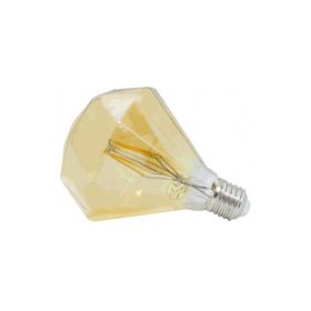 Global K2 KES612 6W 2700K E27 Elmas Led Flamanlı Rustik Ampul
