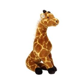 Global Kılınç Zürafa 40 cm Kahverengi Çocuk Peluş Oyuncak