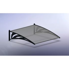 Global Tente 100x100 Gri Ana Kit Ekonomik Seri Kapı Üstü Sundurma
