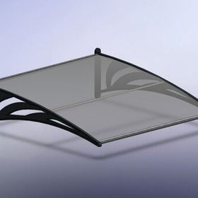 Global Tente 120x100 Gri Ana Kit Ekonomik Seri Kapı Üstü Sundurma