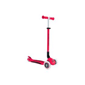 Globber 439-602 Elite Deluxe 3 Tekerlekli Katlanabilir Işıklı Kırmızı Scooter