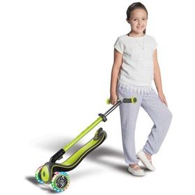 Globber 444-406 Yeşil Elite Katlanan Işıklı Scooter